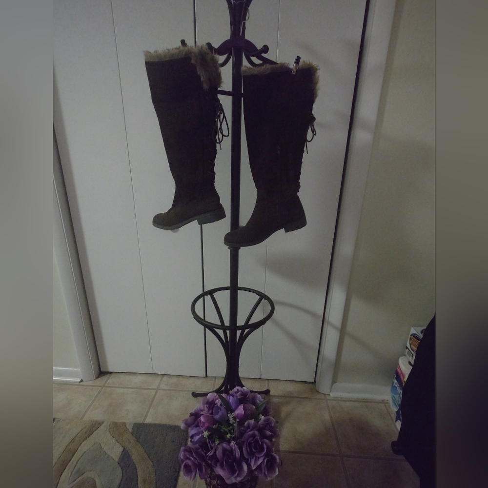 Women's Suede Elegant Brown Boots